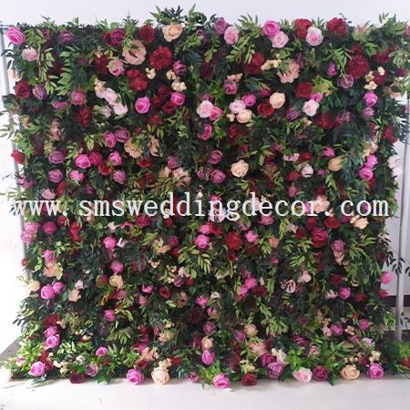 flower wall greenery