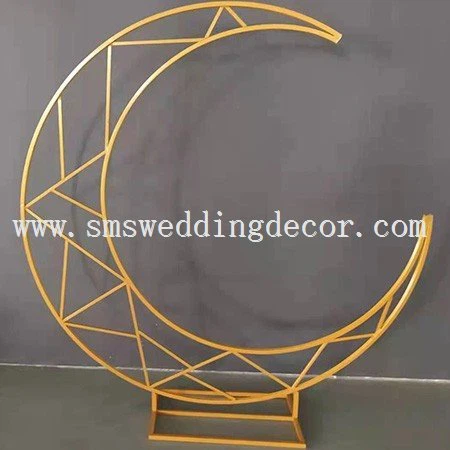 metal moon gate arch