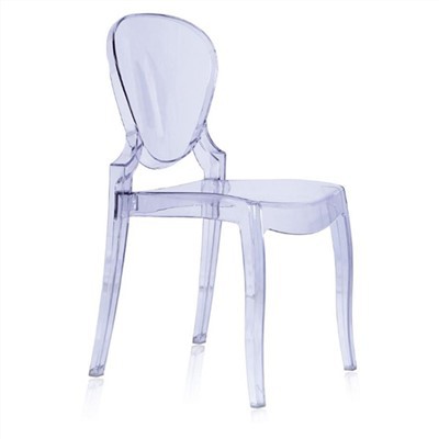 Klar akryl spøkelsesstol