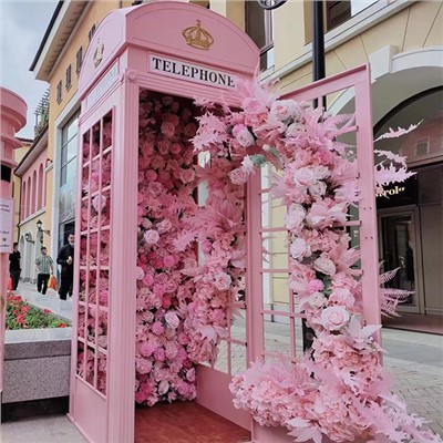 Blomstertelefonkiosk