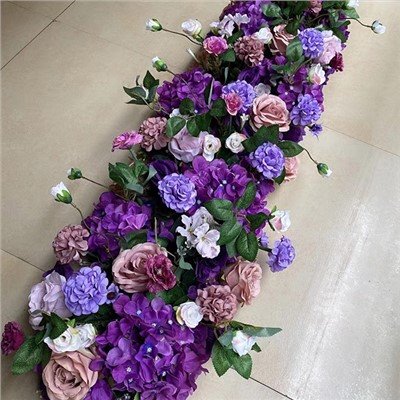 Lavendelblomst bordløper