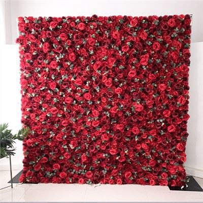 Red Rose Flower Veggpaneler