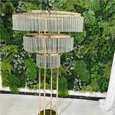 Høyt blomsterstativ i metall