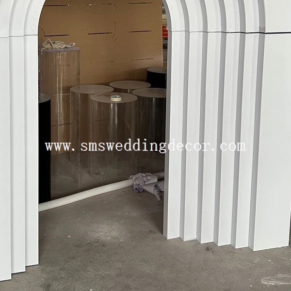 white pvc backdrop