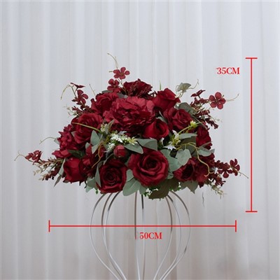 Burgundy Centerpieces