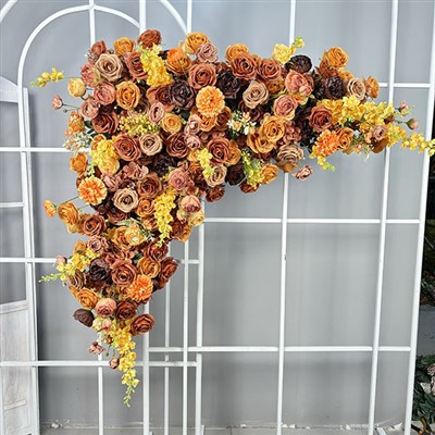 Høst bryllup bue blomster